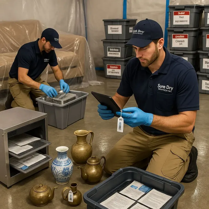 Content Protection and Restoration process in Industry, PA